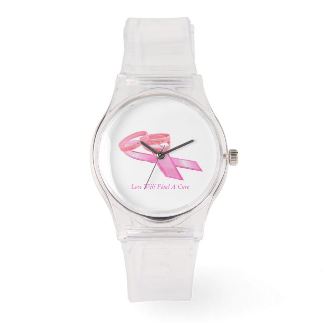 Love Will Find A a Cure Sporty Watch (Front)