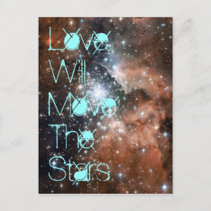 Love Will Move postcard