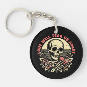 Love Will Tear Us Apart Key Ring