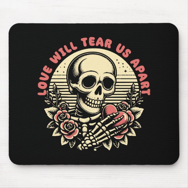 Love Will Tear Us Apart Mouse Mat (Front)