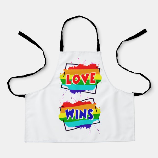 Love Wins Apron (Front)
