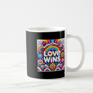 Love Wins Art Tees Sticker Coffee Mug