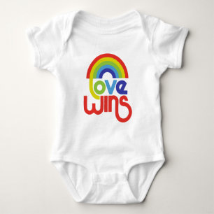 Love Wins Baby Bodysuit