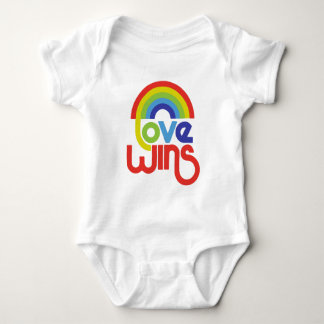 Love Wins Baby Bodysuit