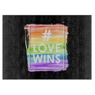 Love Wins Cutting Board