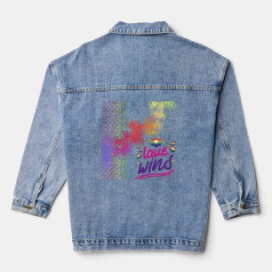 Love Wins! Denim Jacket