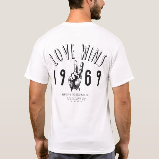 Love Wins Estd. 1969, LGBTQ and gay ally T-Shirt