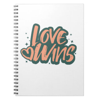 Love Wins Fleece Blanket Notebook