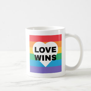Love Wins Gay Pride Coffee Mug
