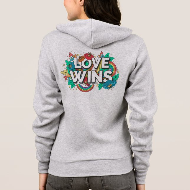 Love Wins Hoodie (Back)