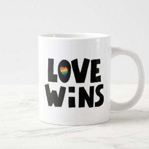 Love Wins Large Coffee Mug