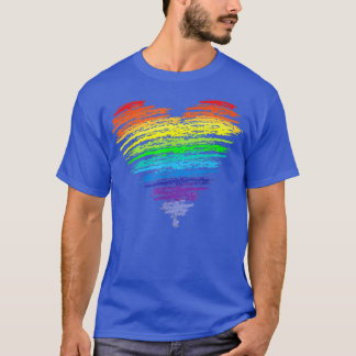 Love wins LGBT Supporter Love Rainbow CSD Gay Prid T-Shirt