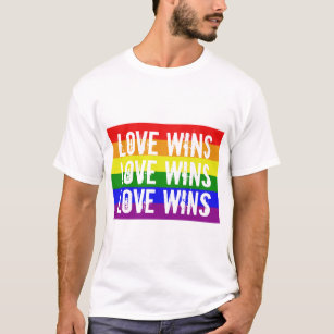 Love Wins Love Wins Love Wins T-Shirt
