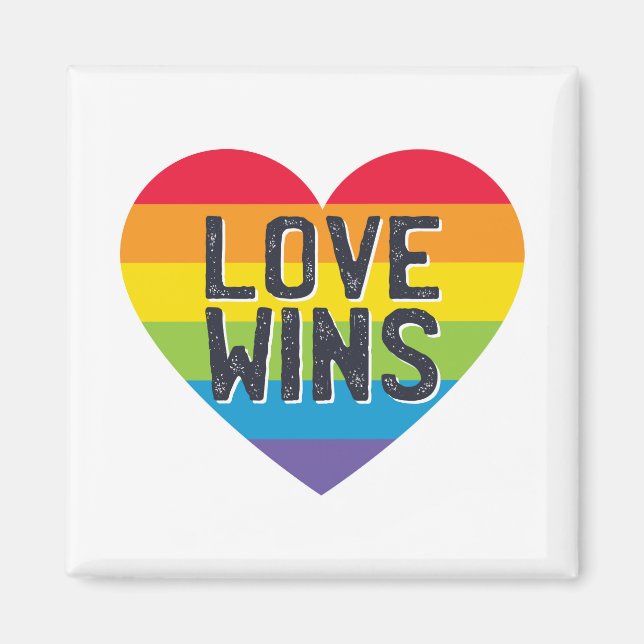 Love Wins Magnet (Front)