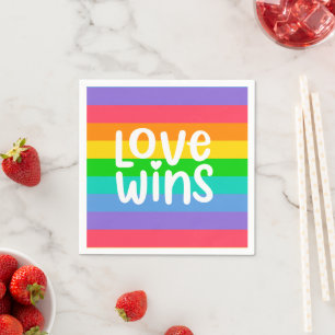 Love Wins Napkin