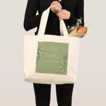 Love Wins Personalised Tote Bag