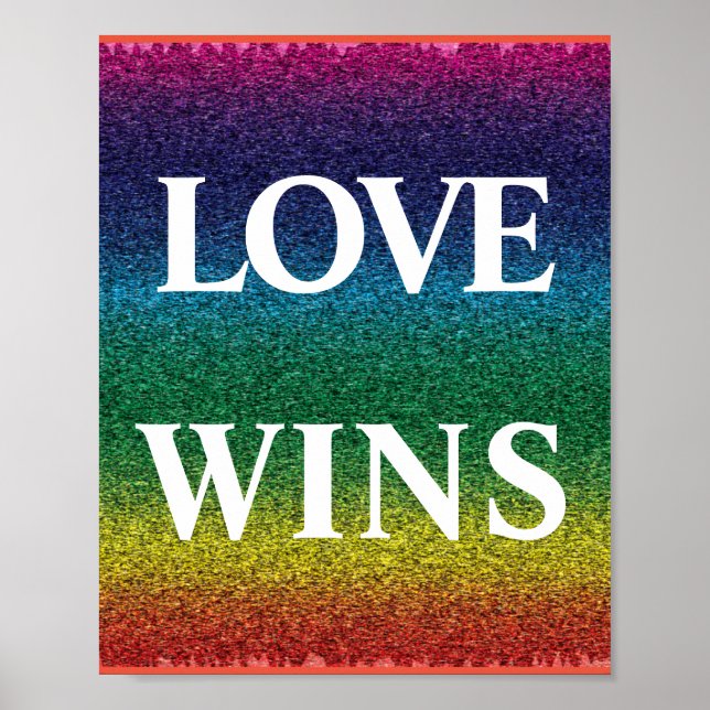 Love wins poster (Front)