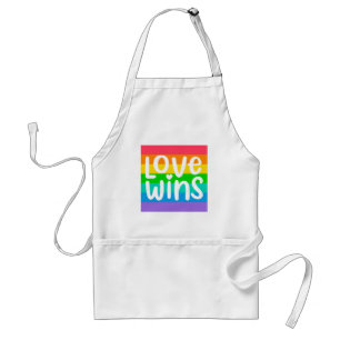 Love Wins Standard Apron