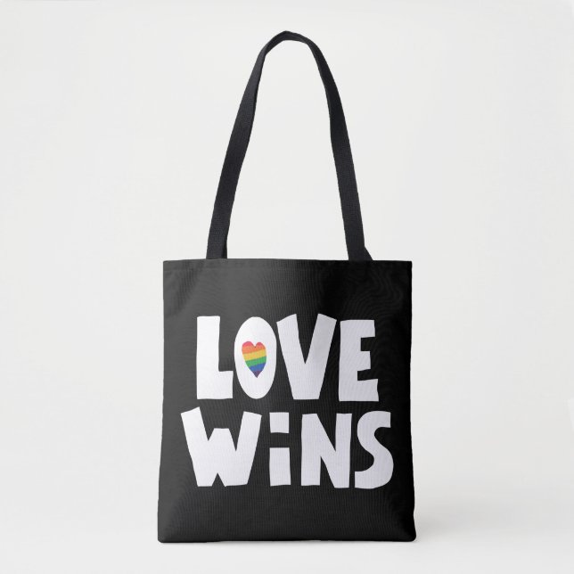 Love Wins Tote Bag (Front)
