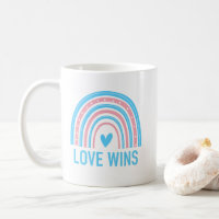 Love Wins Transgender Rainbow