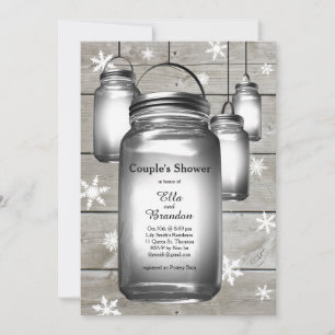 Love Winter Barn Weddings Couple's Shower Invite