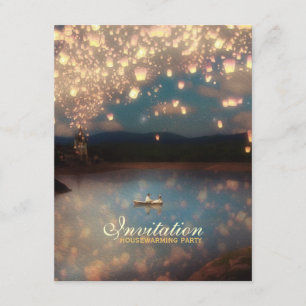 Love Wish Lanterns - Housewarming Party Invitation
