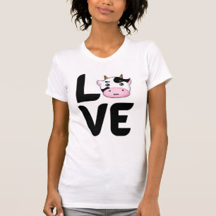 Love with a Cow O T-Shirt