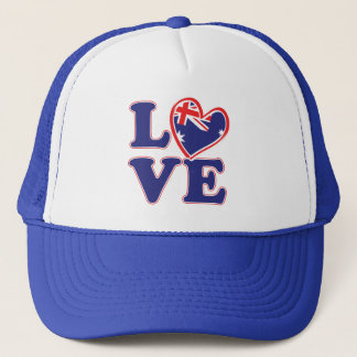 LOVE-with-Australia-Heart Trucker Hat