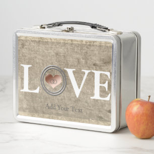 Love-With This Ring by Shirley Taylor Metal Lunch Box