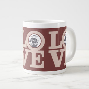 LOVE with YOUR PHOTOS custom mug