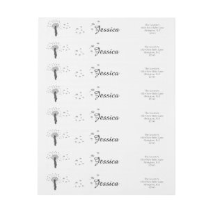 Love Within Wraparound Address Label