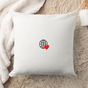 Love Without Borders  Cushion