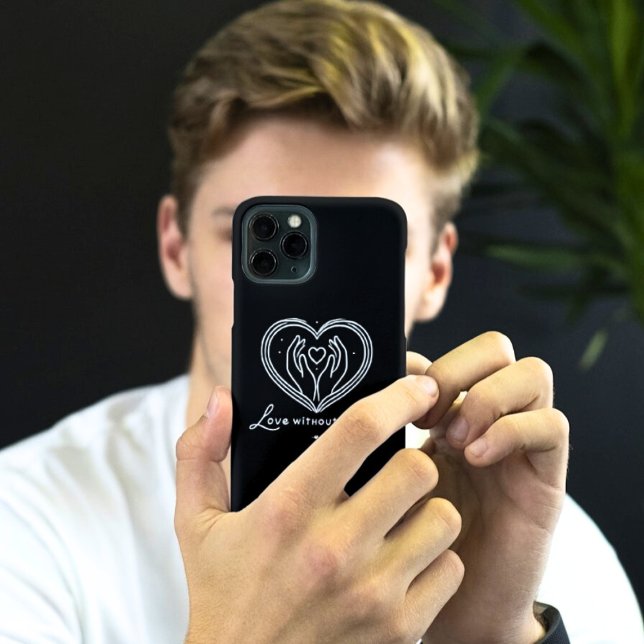 Love Without Limits Modern iPhone Case (Creator Uploaded)