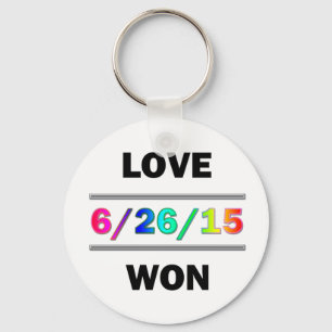 Love Won Key Ring