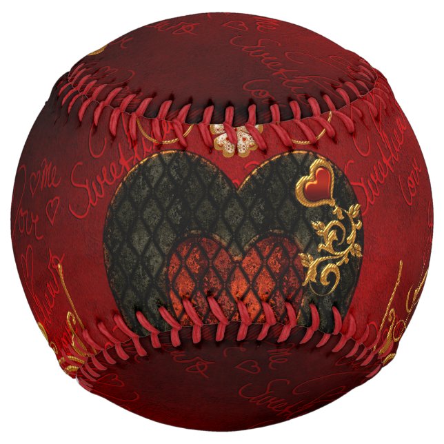 Love, wonderful hearts softball (Front)