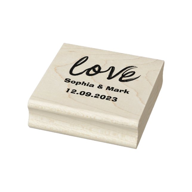 Love Wood Art Stamp (Stamp)