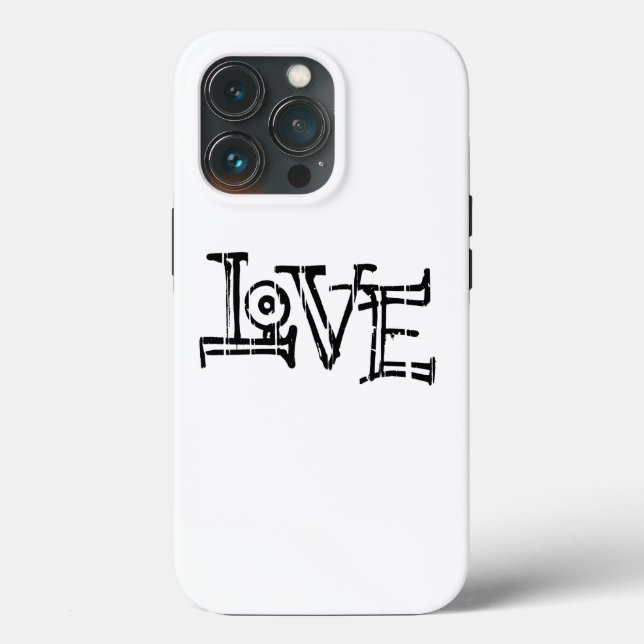 Love word typography Case-Mate iPhone case (Back)