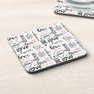 Love Words Coaster
