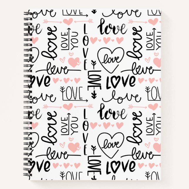 Love Words  Notebook (Front)