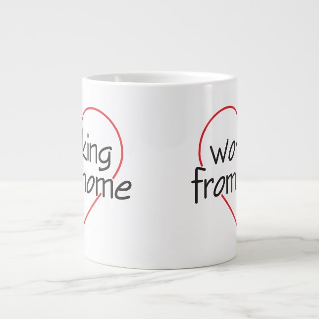 Love Working From Home Mug (Front)