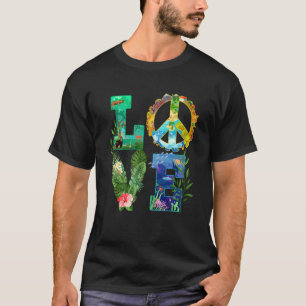 Love World Earth Day 2023 Peace Save Planet Enviro T-Shirt