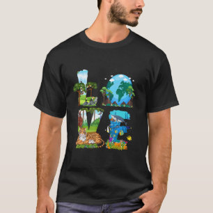 Love World Earth Day 2023 Planet Environmental And T-Shirt
