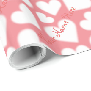 Love Wrapping Paper Valentine's Custom Gift Paper