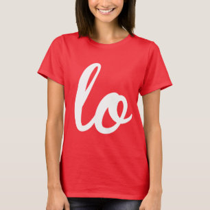 LOVE WRITING LEFT - WHITE -.png T-Shirt