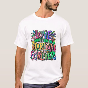 Love - written in starlight forever T-Shirt