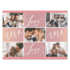 Love XOXO Valentine's Photo Collage
