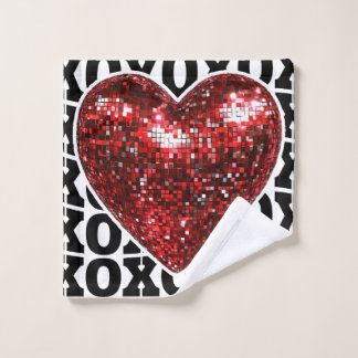 LOVE XOXO WASH CLOTH
