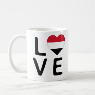 Love - Yemen Flag Coffee Mug
