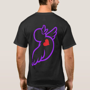 Love Yeshua Love People Duck T-Shirt - Purple