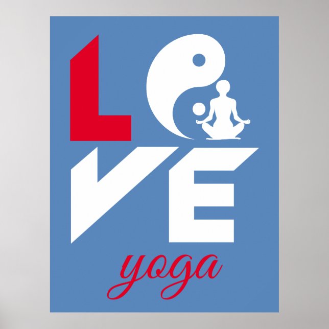 Love Yoga Poster (Front)